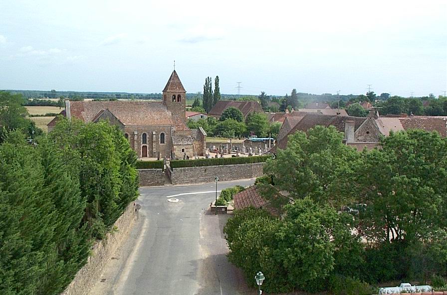 La Chapelle-de-Bragny (71) - Pencheur d'eau, Corbeaux et Dame de l'eau