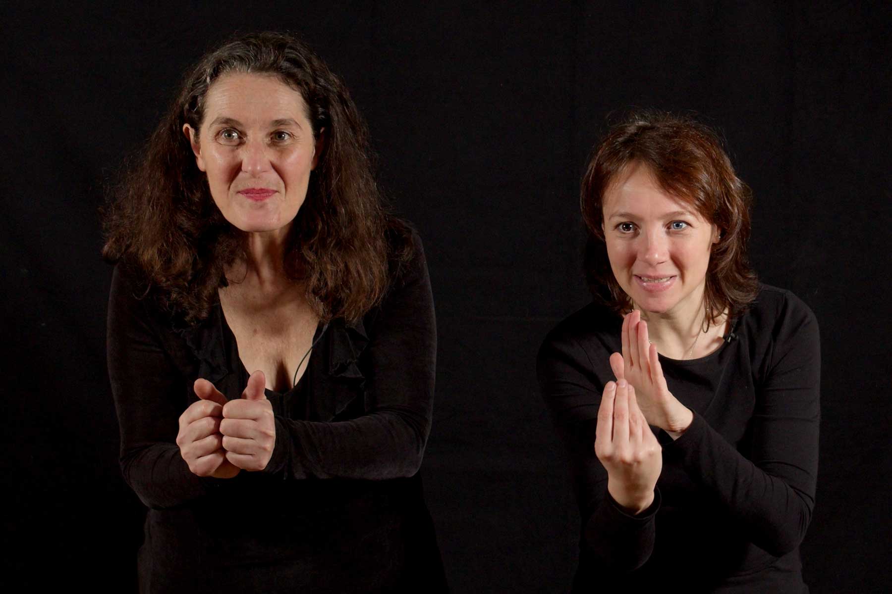 Compagnie Rouge Vivier Estelle Aubriot & Laurene Loctin en alternance avec Hrysto